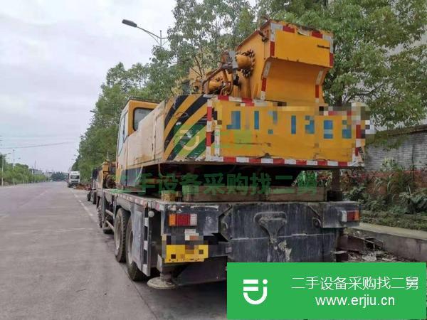 四川出售二手三一50噸汽車吊國三5節(jié)臂