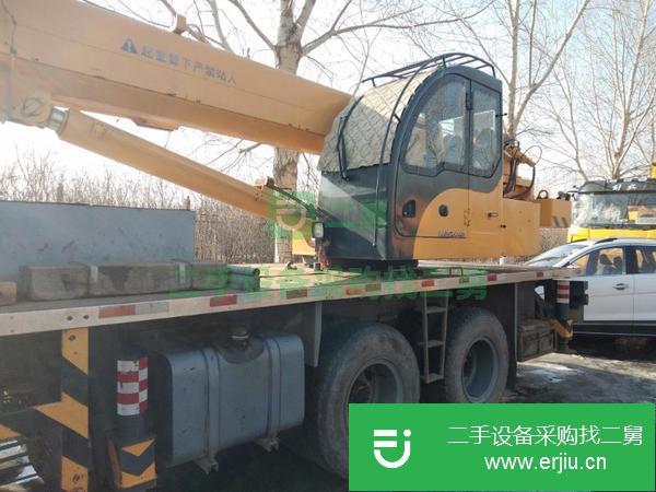 黑龍江出售二手柳工12噸吊車車況精品
