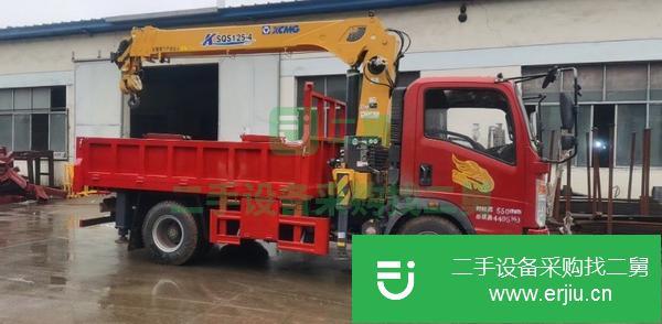 山西出售二手重汽王牌隨車吊