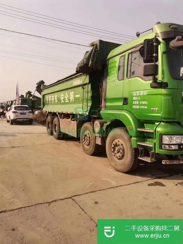 陜西出售二手國五前四后八德龍自卸車