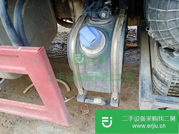 山東出售二手20年德龍后八輪自卸車5.8米350馬力