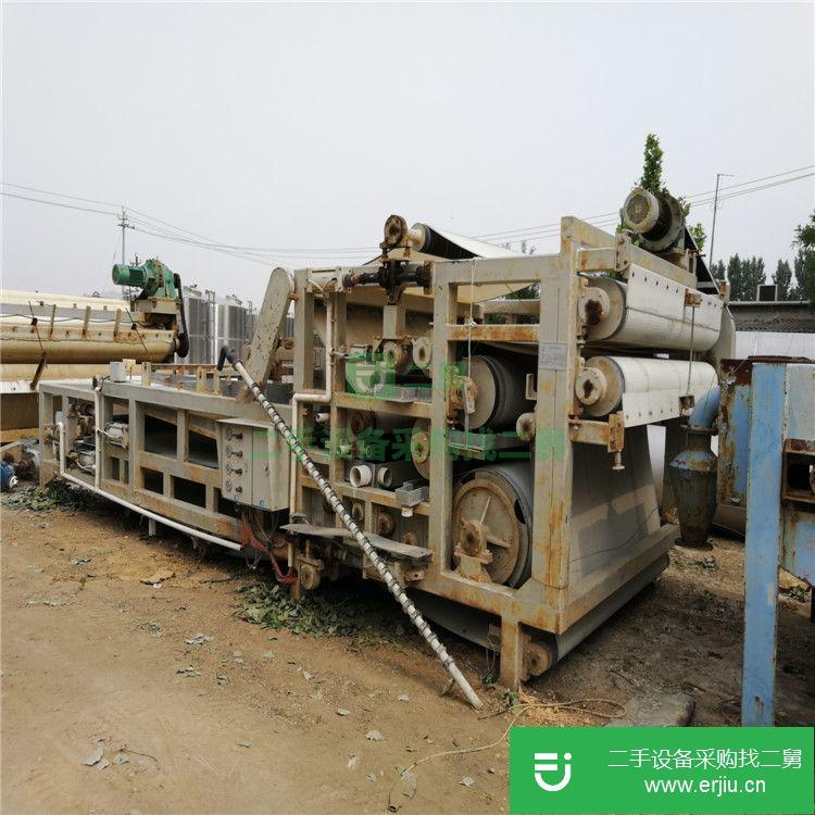 山東出售二手400平方箱式壓濾機