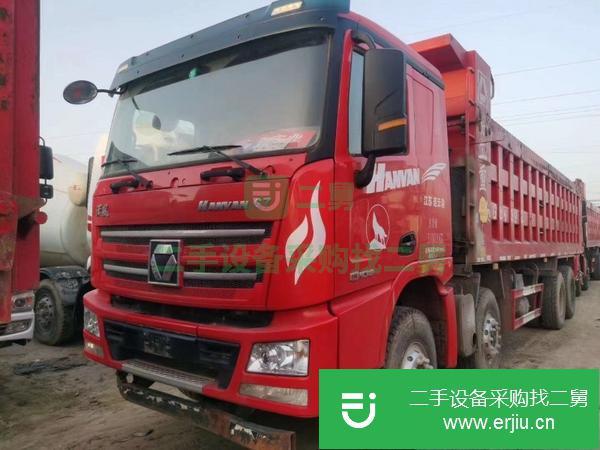 內(nèi)蒙古出售二手國五排放19年徐工漢風(fēng)前四后八自卸車