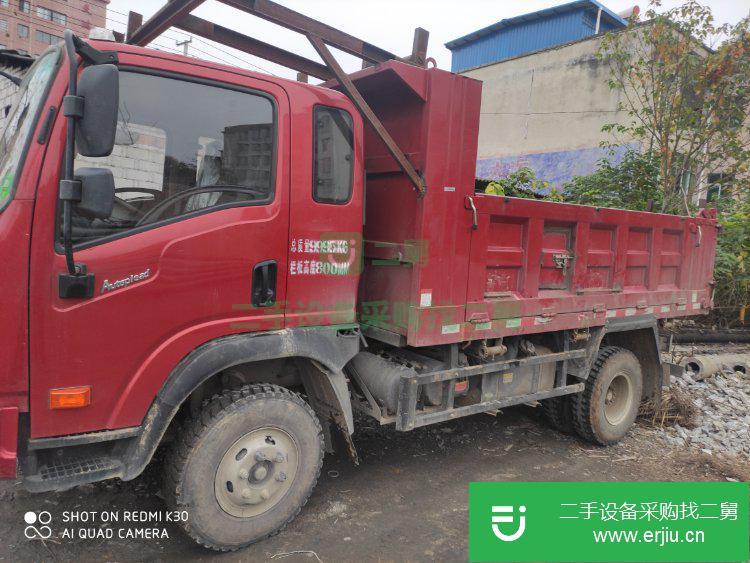 湖北出售二手大運輕卡130馬力自卸車