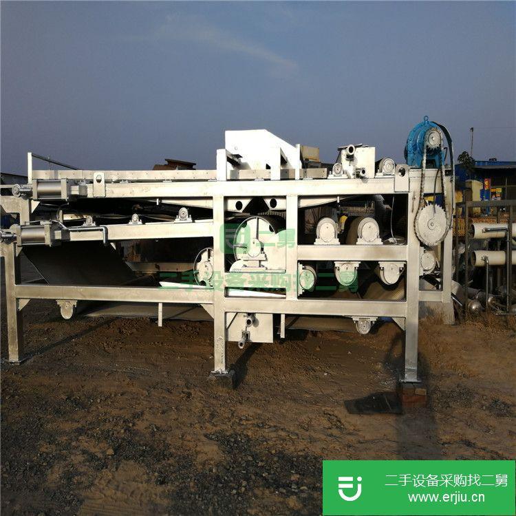 山東出售二手400平方箱式壓濾機