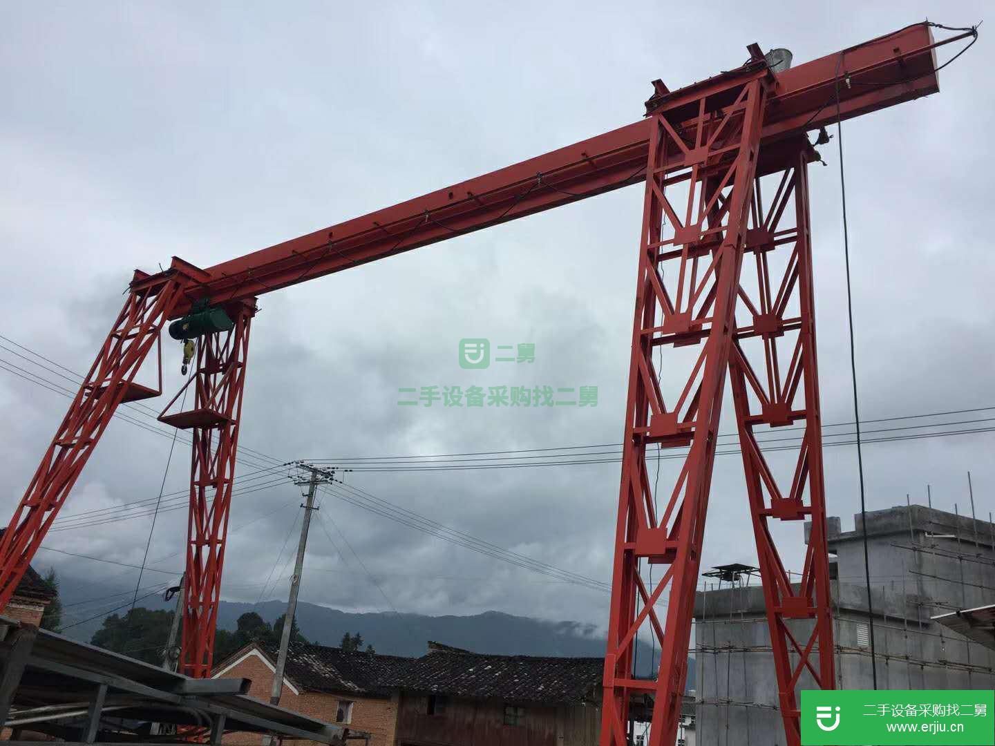 河南出售二手德立信3t行車