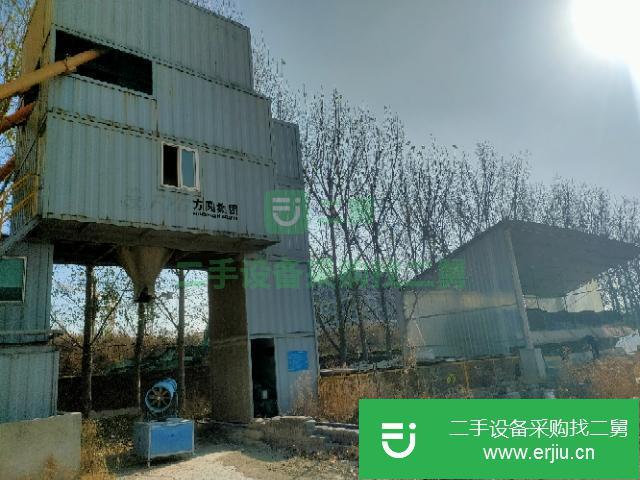 上海出售二手方圓120提斗混凝土攪拌站