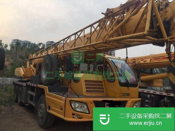 山東出售二手徐工16噸汽車吊車況精品