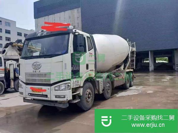 河北出售二手17年4月國四解放J620方攪拌車,原車原版