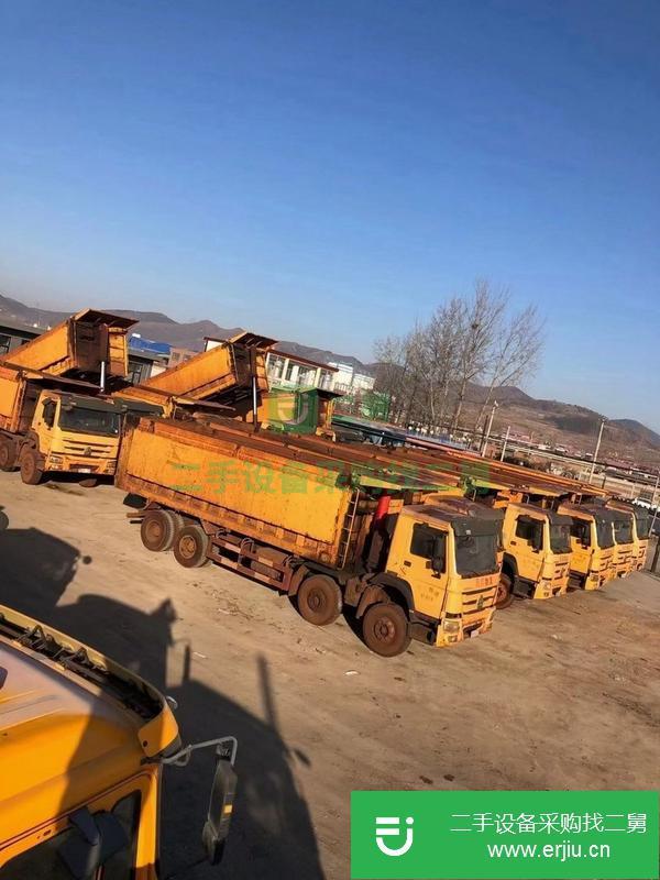 浙江出售二手無手續豪沃前四后八自卸車