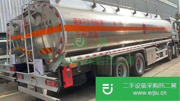 廣西出售二手汕德卡前四后八鋁合金油罐車