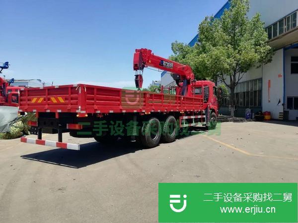 貴州出售二手東風(fēng)華神后八輪12噸隨車吊玉柴240馬力發(fā)動(dòng)機(jī)