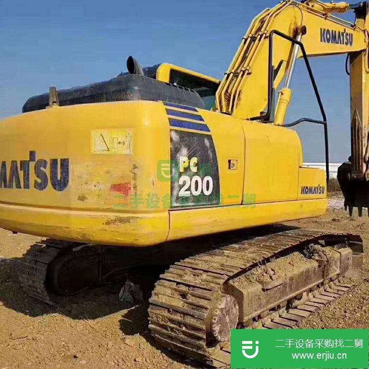 安徽出售二手小松PC200挖掘機手續齊全