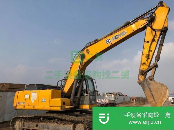 山東出售二手12年徐工215挖掘機(jī)