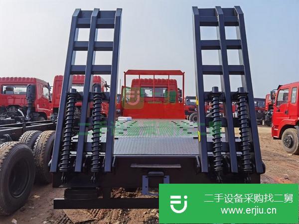湖北出售二手東風(fēng)華神F5后八輪平板運(yùn)輸車(chē)可分期
