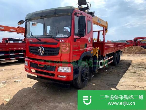 山西出售二手東風后八輪14噸隨車吊