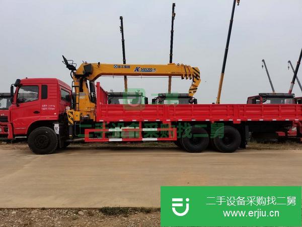 湖北出售二手徐工12噸隨車吊9成新