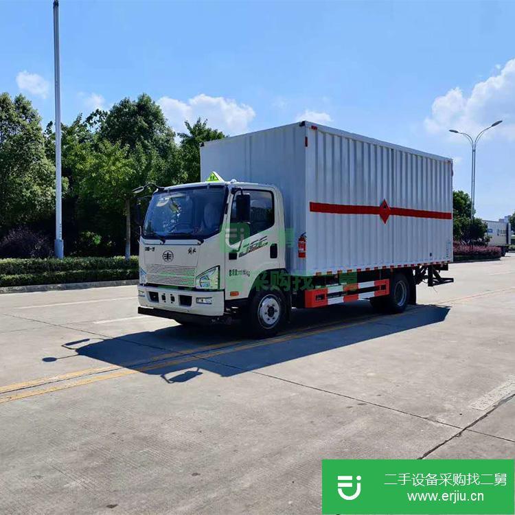 湖北出售二手國六解放爆破器材運輸車
