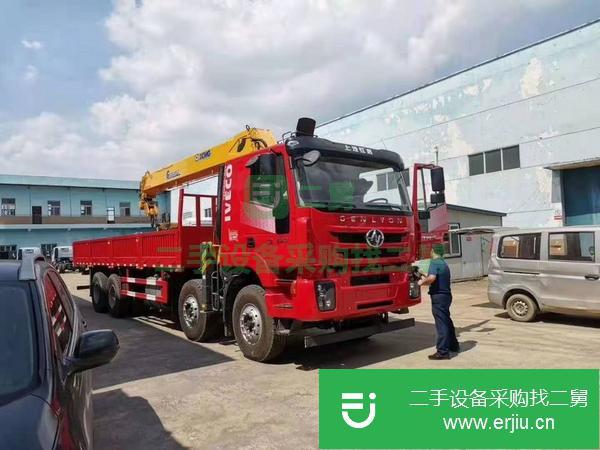 湖北出售二手前四后八徐工14噸5節G型隨車吊