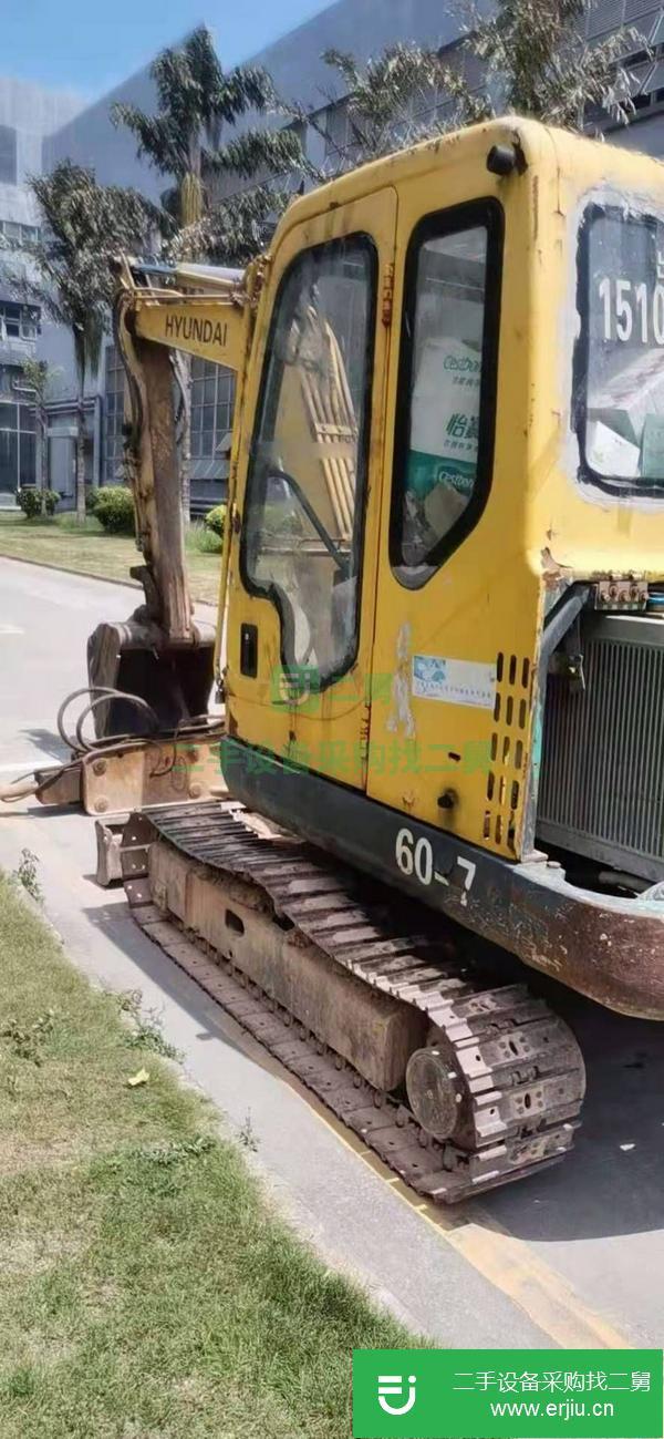 廣東出售二手現代60挖掘機
