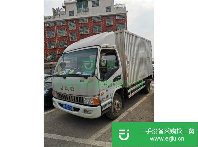 浙江出售二手江淮駿鈴120馬力前二后四箱式貨車車況整體很好沒出事故