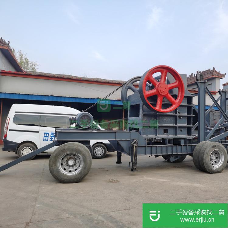 河北出售二手移動破碎機