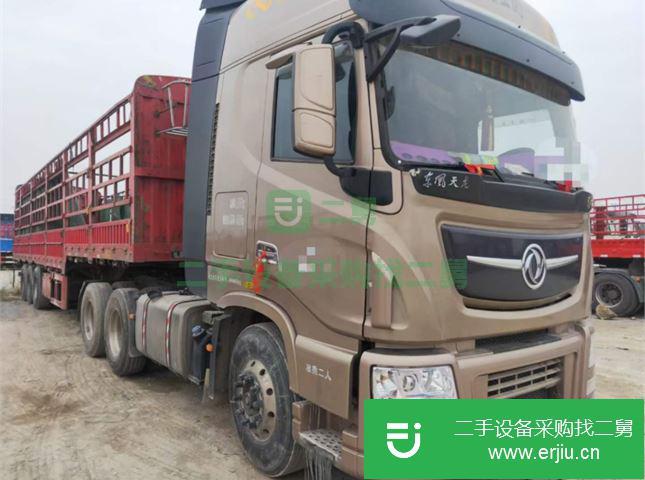 江西出售二手東風天龍重卡520馬力半掛車