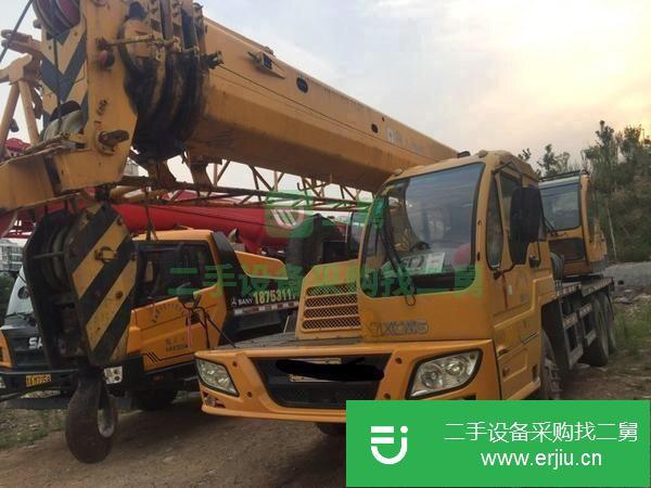 山東出售二手徐工16噸汽車吊車況精品