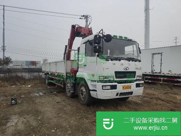 北京出售二手18噸折疊臂280馬力隨車吊