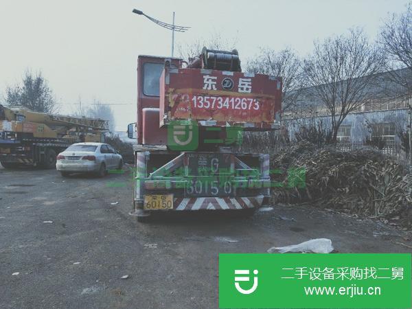 山東出售二手東岳12t無事故手續齊全吊車