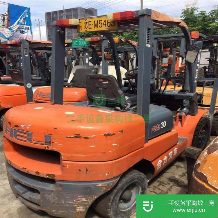 上海出售二手合力5噸叉車手續齊全