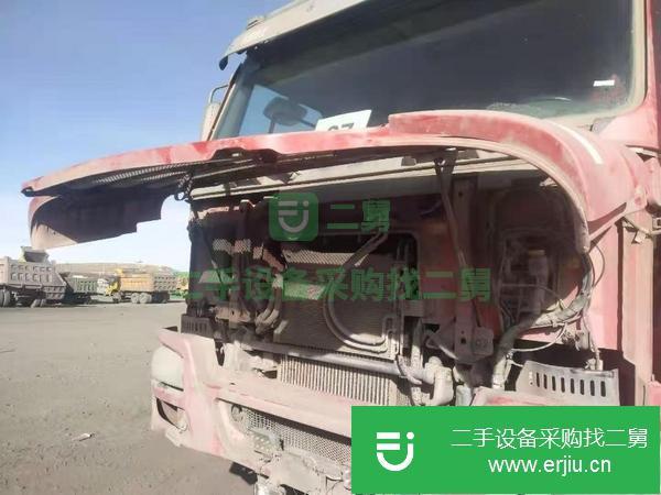 山西出售二手豪沃后八輪自卸車371馬力車況好