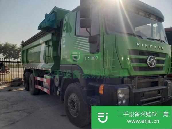 福建出售二手國五紅巖后八輪自卸車