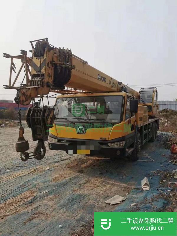 河南出售二手12年6月徐工25k5-1汽車吊包提檔