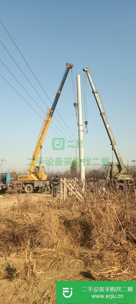 河北出售二手八噸三節臂吊車