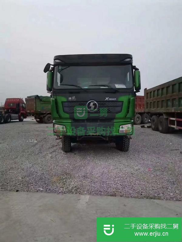 吉林出售二手19年德龍X3000前四后八自卸車8.5大箱
