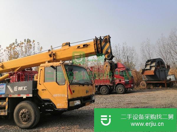 山東出售二手11年柳工汽車吊