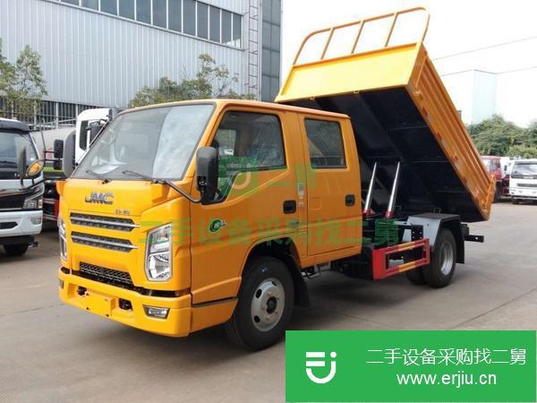 天津出售二手國六雙排座自卸車