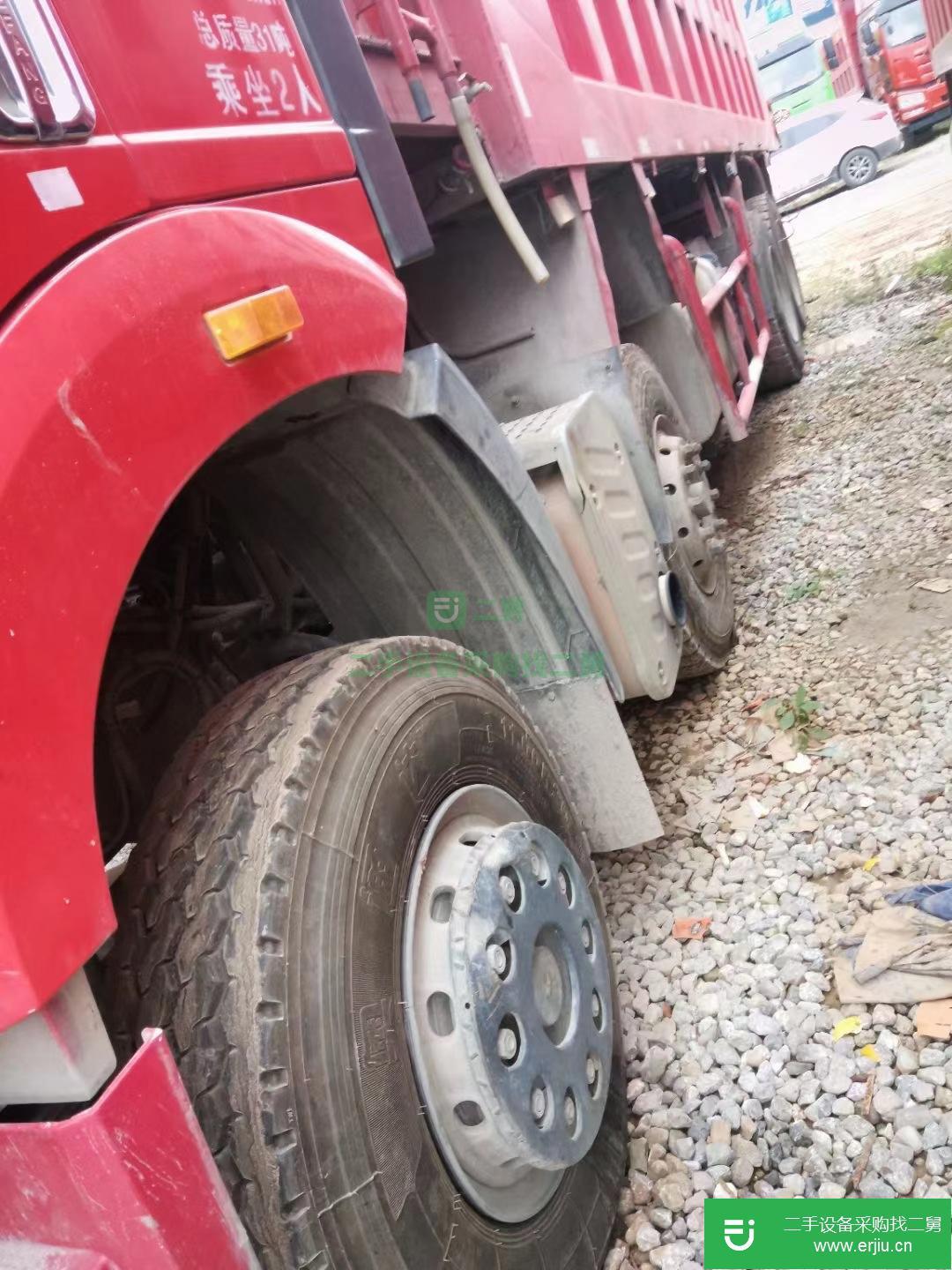 江西出售二手一汽解放350馬力自卸車