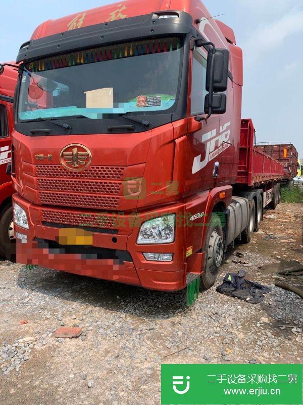 江西出售二手一汽解放半掛車