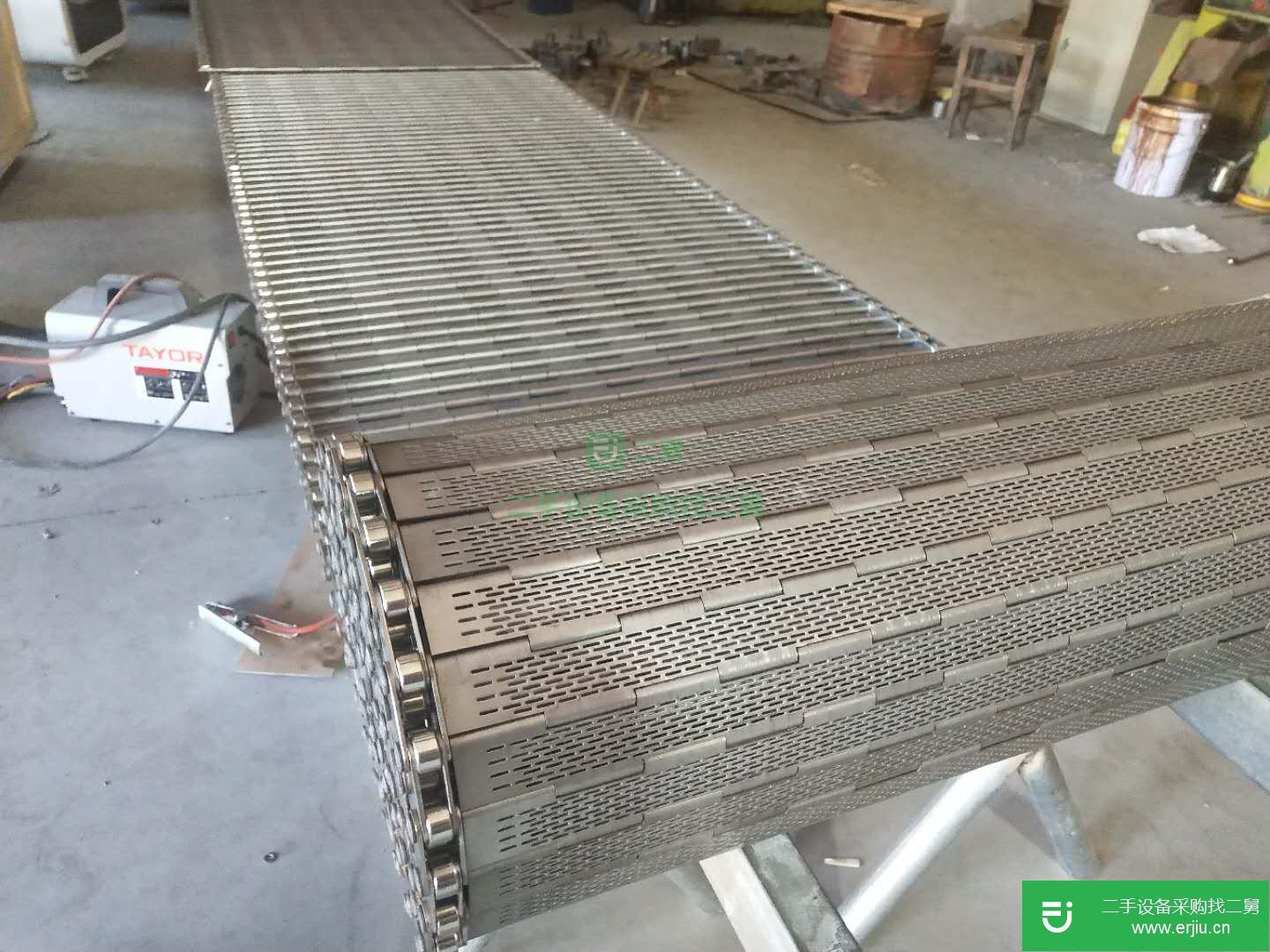 河北出售二手帶孔輸送機