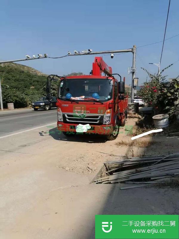 陜西出售二手藍牌隨車吊國五排放