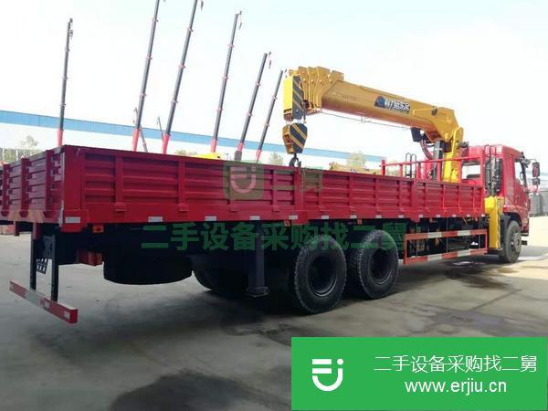 廣東出售二手東風華神F5后八輪國五隨車吊