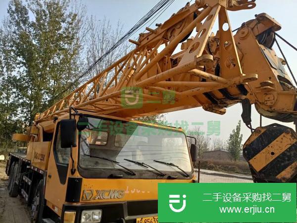 河南出售二手徐工25k吊車車況精品無事故