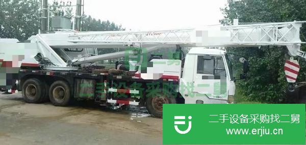 河北出售二手09年12月北方交通20G汽車吊