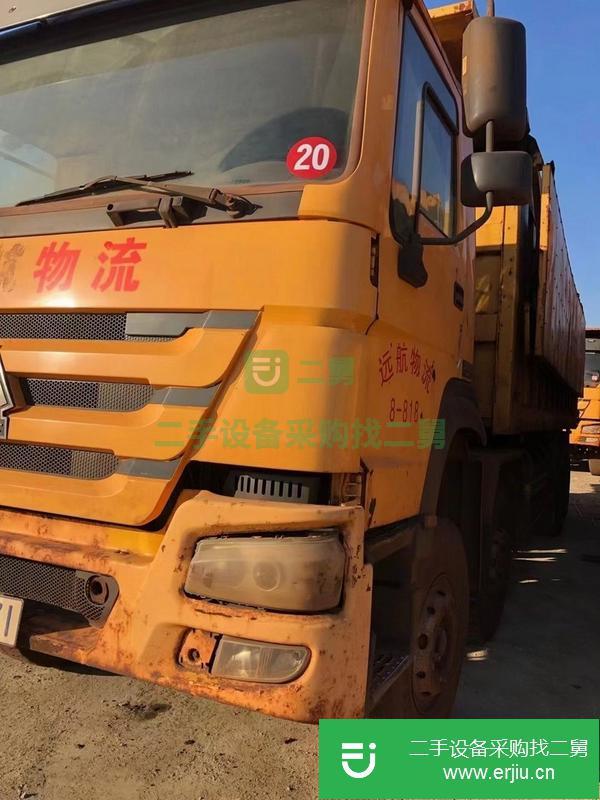 浙江出售二手無手續豪沃前四后八自卸車