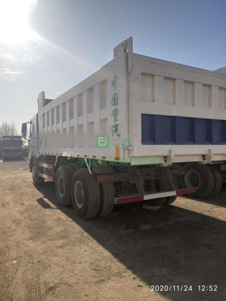 出售18年國(guó)五沒手續(xù)豪沃T7H后八輪自卸車