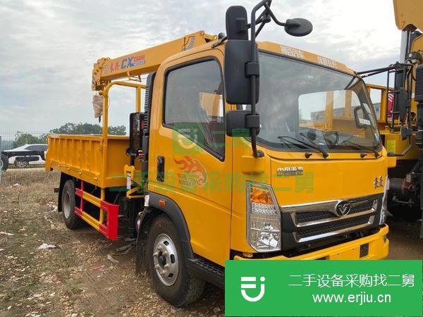 湖北出售二手重汽豪曼隨車吊可分期包上戶