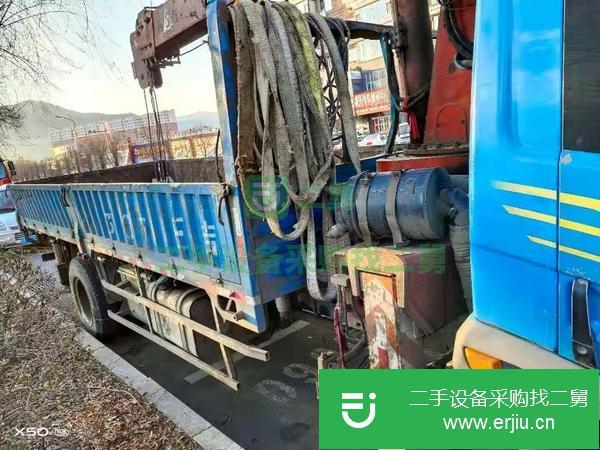 吉林出售二手尚俊8噸國三隨車吊