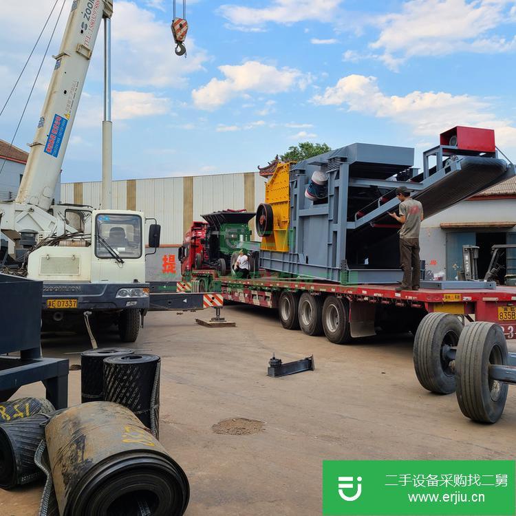 河北出售二手移動破碎機